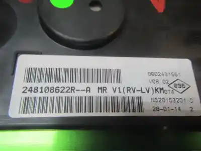 Автозапчастина б/у панель інструментів для dacia dokker express ambiance посилання на oem iam 248108622r  248108622r