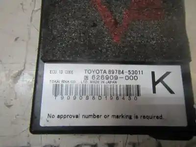 Автозапчасти б/у электронный модуль за lexus is200 (ds2/is2) 2.2 d-cat ссылки oem iam 8978453011 626909000 8978453011