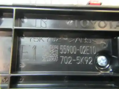 Second-hand car spare part climate control for toyota corolla hybrid oem iam references 5590002e10  5590002e10