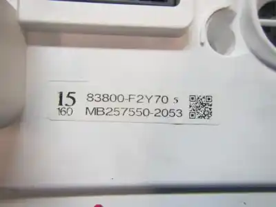 Second-hand car spare part dashboard for toyota corolla hybrid oem iam references 83800f2y70 mb2575502053 83800f2y70