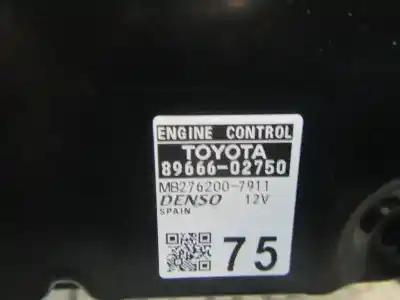 Recambio de automóvil de segunda mano de centralita motor uce para toyota corolla hybrid referencias oem iam  mb2762007911 896660275