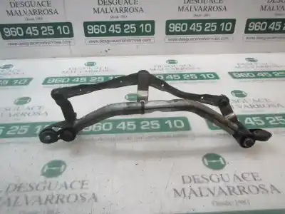 Second-hand car spare part front windscreen wiper linkage for renault twingo authentique oem iam references   