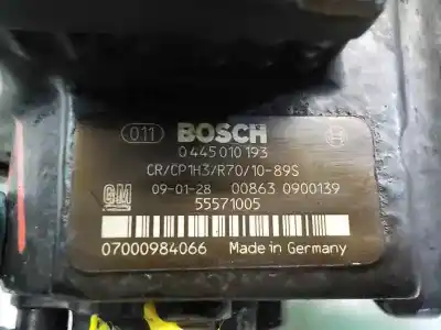 Tweedehands auto-onderdeel injectie pomp voor opel insignia a sedán (g09) 2.0 cdti (69) oem iam-referenties   