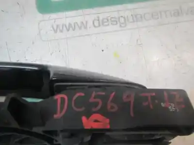 Автозапчастина б/у завнішня ручка задня ліва для volkswagen passat variant (3c5) 2.0 tdi посилання на oem iam 3c0837205gru  