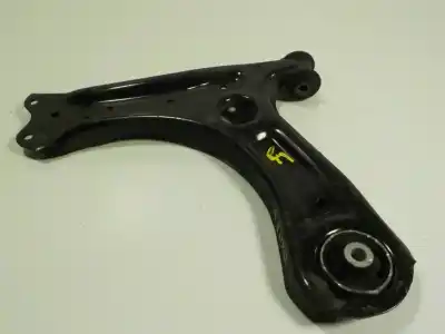 Second-hand car spare part front left lower suspension arm for skoda rapid spaceback (nh1) 1.6 tdi oem iam references 6r0407151f