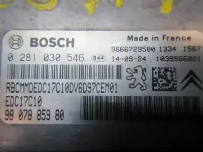 Pezzo di ricambio per auto di seconda mano centralina motore per peugeot partner kombi active riferimenti oem iam   