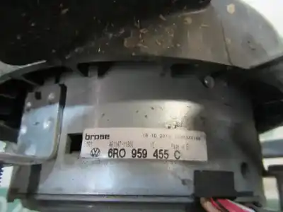 Peça sobressalente para automóvel em segunda mão termoventilador elétrico por volkswagen polo (6r1) advance referências oem iam 6r0959455c  