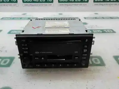 Piesă de schimb auto la mâna a doua sistem audio / cd radio casetofon pentru kia carnival ii 2.9 cdri ex referințe oem iam   