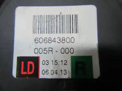 Second-hand car spare part front right seat belt for smart forfour 1.5 cdi cat oem iam references   