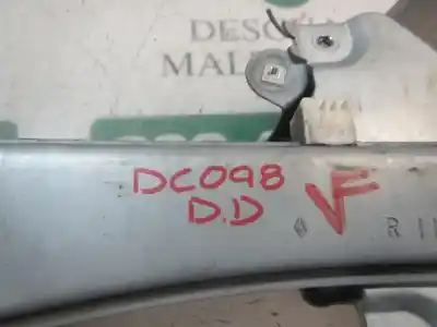 Second-hand car spare part passenger side right window regulator for renault twingo authentique oem iam references   