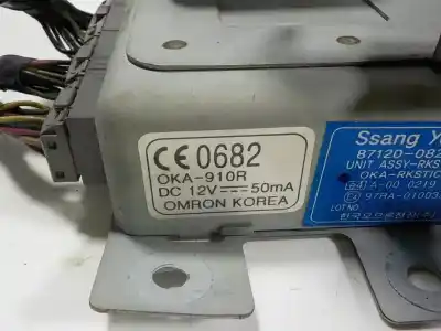 Second-hand car spare part electronic module for ssangyong rexton 2.7 turbodiesel cat oem iam references   8712008200