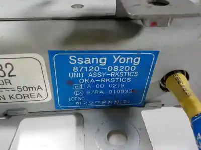 Second-hand car spare part electronic module for ssangyong rexton 2.7 turbodiesel cat oem iam references   8712008200