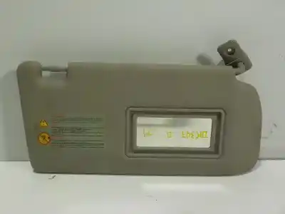 Second-hand car spare part right sunshade for nissan navara pick-up (d40m) 2.5 dci cat oem iam references 964003x50d