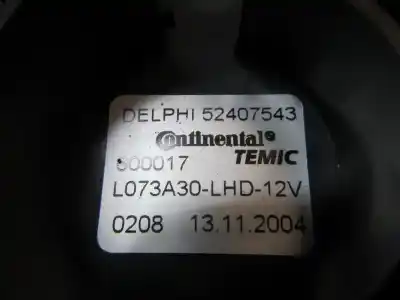 Second-hand car spare part heater blower motor for opel astra h berlina 1.6 16v oem iam references   