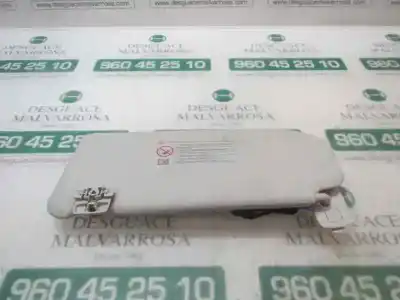 Second-hand car spare part right sunshade for citroen c4 lim. seduction oem iam references 8163en