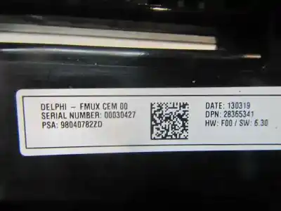 Автозапчасти б/у климат-контроль за citroen c4 lim. seduction ссылки oem iam 98040782zd  98040782zd