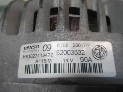 Автозапчасти б/у генератор за fiat panda (319) easy ссылки oem iam 52003532  52003532
