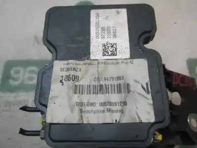 Автозапчастина б/у абс для fiat panda (319) easy посилання на oem iam 71779948 0265257019 52059125