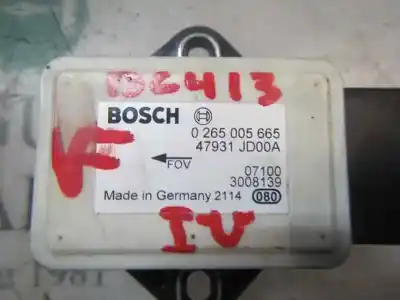 Автозапчастина б/у електронний модуль для nissan qashqai / qashqai +2 i (j10, nj10, jj10e) 2.0 dci посилання на oem iam 47931jd00a 0265005665 47931jd00a