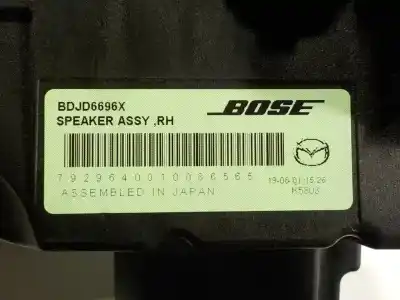 Pezzo di ricambio per auto di seconda mano modulo elettronico per mazda 3 berlina (bp) evolution riferimenti oem iam   bdjd6696x