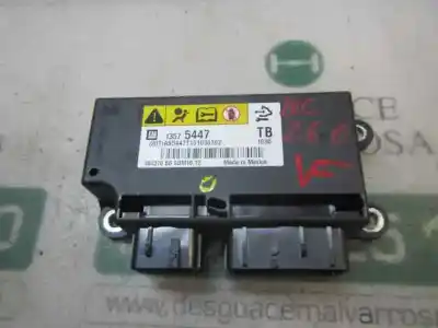 Pièce détachée automobile d'occasion BOITIER DE COMMANDE D'AIRBAG pour OPEL INSIGNIA A SPORTS TOURER (G09)  Références OEM IAM 13575447  13575447