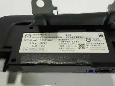 Tweedehands auto-onderdeel multifunctioneel display voor mazda 3 berlina (bp) evolution oem iam-referenties   bdgf611j0a