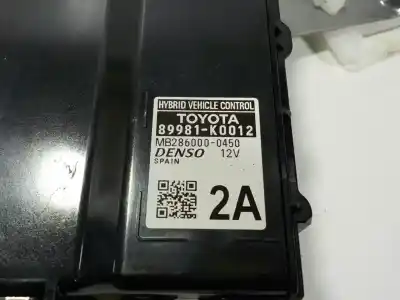 Автозапчастина б/у електронний модуль для toyota yaris cross 1.5 vvti 16 v 55 kw посилання на oem iam 89981k0010  89981k0012