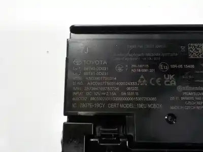 Автозапчастина б/у електронний модуль для toyota yaris cross 1.5 vvti 16 v 55 kw посилання на oem iam 867400d030 ad180061201 867400d031