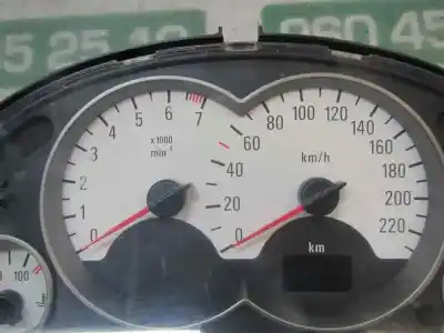 Pièce détachée automobile d'occasion compteur de vitesse tableau de bord pour opel corsa c 1.8 16v références oem iam   