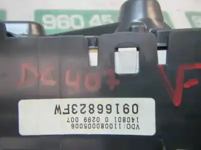 Pièce détachée automobile d'occasion compteur de vitesse tableau de bord pour opel corsa c 1.8 16v références oem iam   