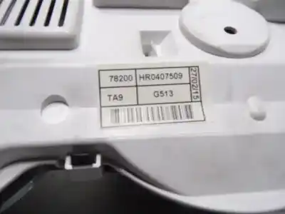 Автозапчастина б/у панель інструментів для honda civic tourer (fk) 1.6 dtec cat посилання на oem iam 78200ta9g51  hr0407509