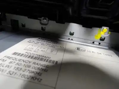 Peça sobressalente para automóvel em segunda mão sistema de áudio / rádio cd por honda civic tourer (fk) 1.6 dtec cat referências oem iam 39100tb9g02  39100tb9g021m1