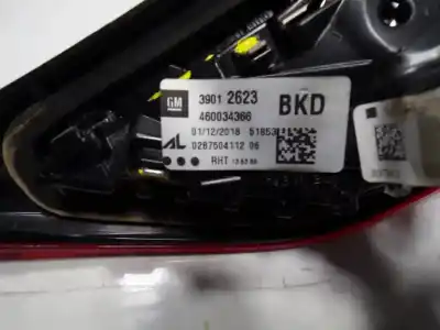 Автозапчасти б/у внутренний левый задний фонарь за opel corsa d (s07) 1.4 (l08 l68) ссылки oem iam 13454500 028750411206 39012623