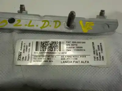 Автозапчастина б/у передня права бічна подушка безпеки для alfa romeo giulietta (191) 1.4 turbo cat посилання на oem iam 50537041  000l020768