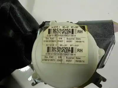 Автозапчастина б/у задній правий ремін безпеки для alfa romeo giulietta (191) 1.4 turbo cat посилання на oem iam 156101397  01561013970