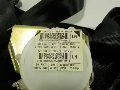 Автозапчастина б/у задній лівий ремін безпеки для alfa romeo giulietta (191) 1.4 turbo cat посилання на oem iam 156101398  015601013980