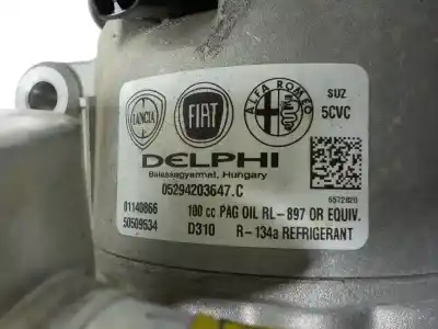 Автозапчасти б/у компрессор кондиционера воздуха за alfa romeo giulietta (191) 1.4 turbo cat ссылки oem iam 50509534  50509534