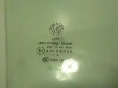 Автозапчастина б/у скло двері задній правий для alfa romeo giulietta (191) 1.4 turbo cat посилання на oem iam 50529955  