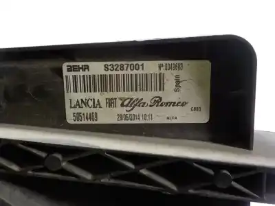 Автозапчастина б/у електро вентилятор для alfa romeo giulietta (191) 1.4 turbo cat посилання на oem iam 50532837  t6928002