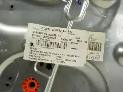 Автозапчастина б/у регулятор переднього правого скла для alfa romeo giulietta (191) 1.4 turbo cat посилання на oem iam 71754403  30300101