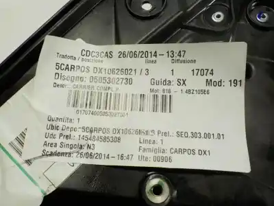 Автозапчастина б/у регулятор скла заднього правого для alfa romeo giulietta (191) 1.4 turbo cat посилання на oem iam 71754421  30300101