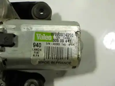 Автозапчастина б/у двигатель заднього склоочисника для alfa romeo giulietta (191) 1.4 turbo cat посилання на oem iam 50509441  50509441