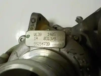 Автозапчастина б/у турбонагрузник для alfa romeo giulietta (191) 1.4 turbo cat посилання на oem iam 55248312  55254739