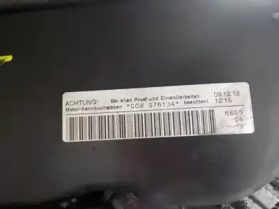 Second-hand car spare part complete engine for audi a5 sportback (8t) 3.0 v6 24v tdi oem iam references 059100098j  ccwa
