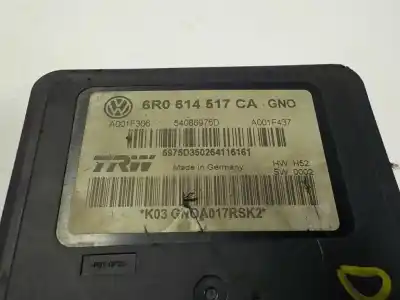 Автозапчастина б/у абс для seat toledo iv (kg3) 1.6 tdi посилання на oem iam 6r0614517ca 54086975d 6r0614517ca