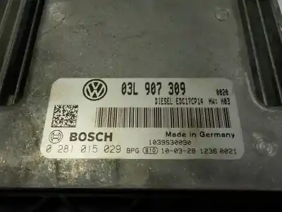 Автозапчасти б/у блок управления двигателем за volkswagen passat b6 variant (3c5) 2.0 tdi ссылки oem iam 03l906022qc 0281015029 03l907309