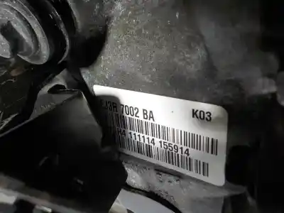 Second-hand car spare part gearbox for land rover range rover evoque (l538) 2.2 d 4x4 oem iam references ej3r7002ba t1gh4 lr049988