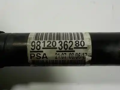 Second-hand car spare part front left transmission for citroen c-elysee (dd_) 1.6 bluehdi 100 oem iam references 9812036280  9812036280