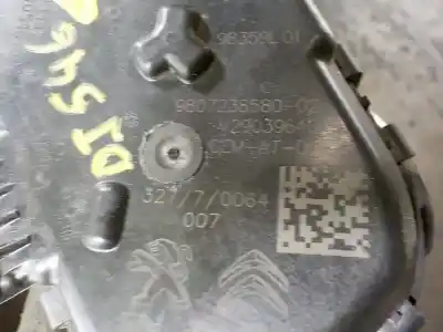 Peça sobressalente para automóvel em segunda mão borboleta de admissão por ds 5 1.6 blue-hdi fap referências oem iam 9807238580 v29039645 9807238580