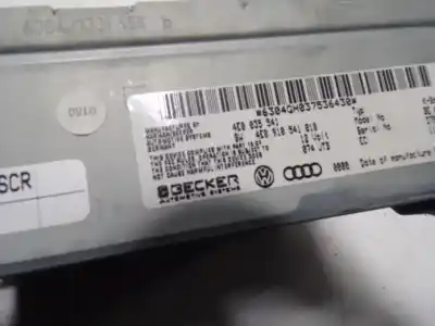 Автозапчасти б/у аудиосистема / радио cd за audi a8 d3 (4e2, 4e8) 4.0 tdi quattro ссылки oem iam 4e0035541bx  4e0035541